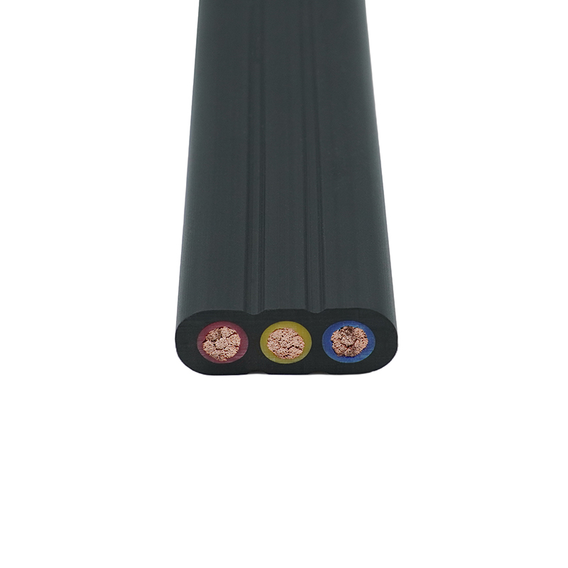 PVC-vaippanosturin matkustava litteä kaapeli