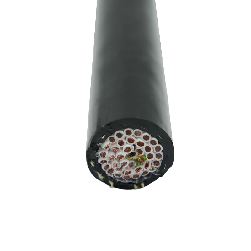 TPU-kaksoisvaippainen vedenpitävä nosturin kelauskaapeli