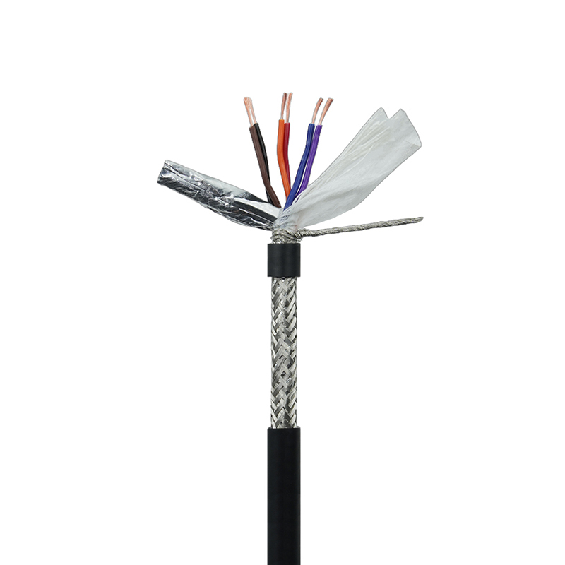 High-Flex suojattu kierretty pari vetoketjukaapeli