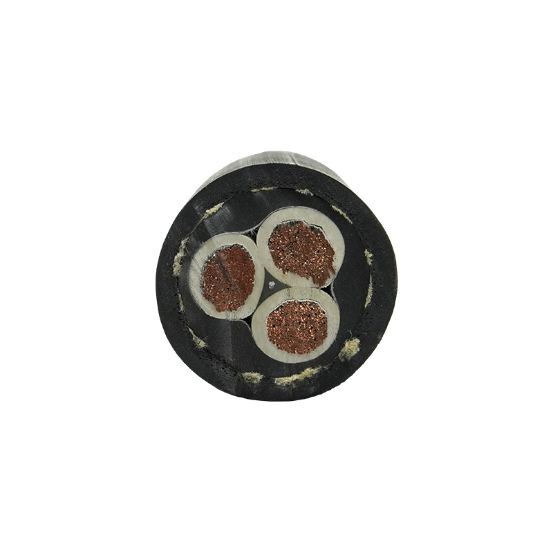 Raskaaseen käyttöön kestävä öljynkestävä kumikaapeli