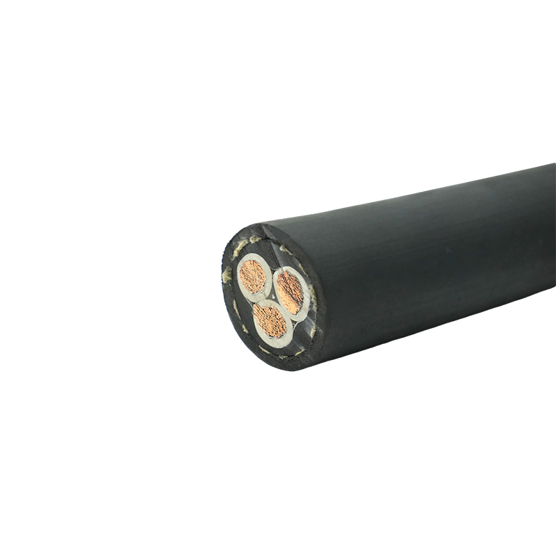 Raskaaseen käyttöön kestävä öljynkestävä kumikaapeli